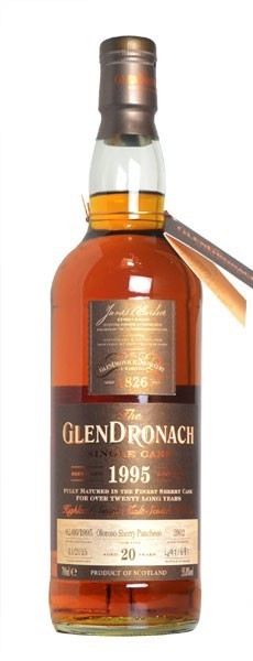 グレンドロナック 20年 1995年 シングルカスク オロロソ・シェリー