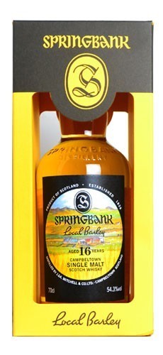 スプリングバンク ローカルバーレイ 8年 2025 Springbank Local