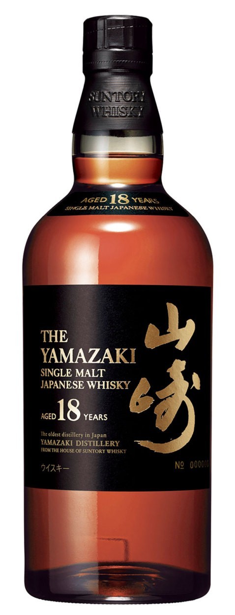 サントリー シングルモルトウイスキー 山崎 18年 43％ 700ml 箱入り 