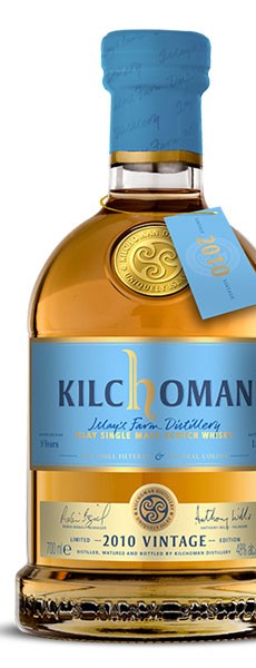 【本日限定価格】キルホーマン　2010年 キルホーマン2010 ヴィンテージ 48％ 700ml 箱入り 正規 （シングル