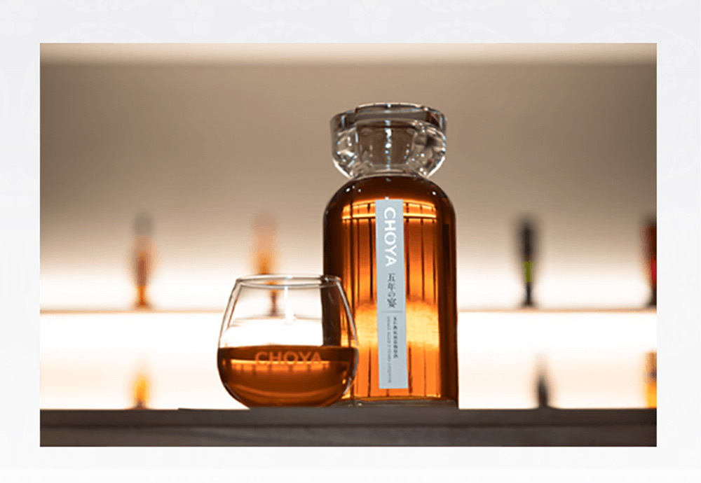 送料無料 五年の宴 (専用化粧箱入り) CHOYA 本格梅酒 (専用豪華化粧箱