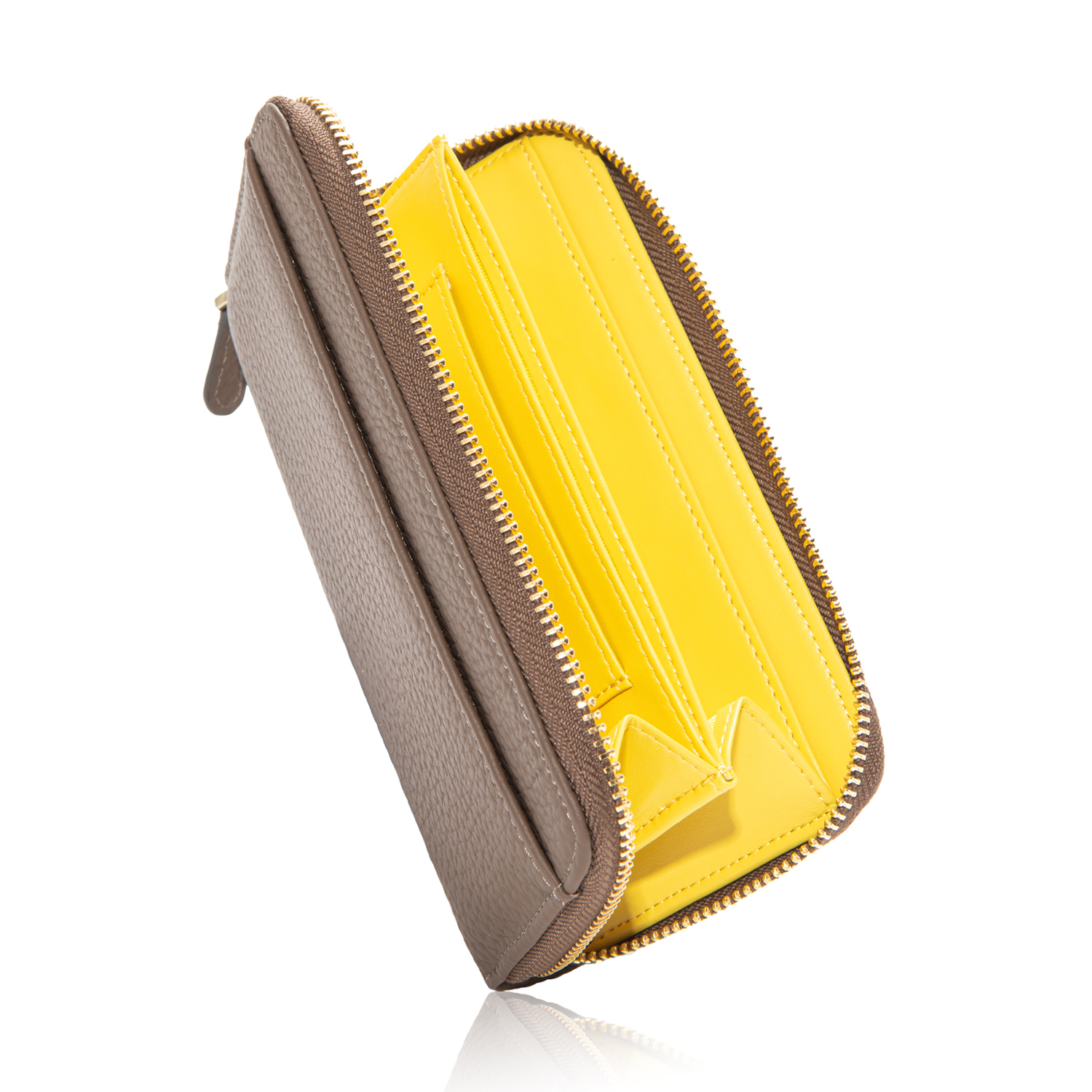 GRAV 公式 財布 コンパクト 長財布 レディース 本革 スキミング防止 かわいい 大容量 軽い 小さな長財布 お札が折れない 一粒万倍日 緑 金運 | GRAV | 06