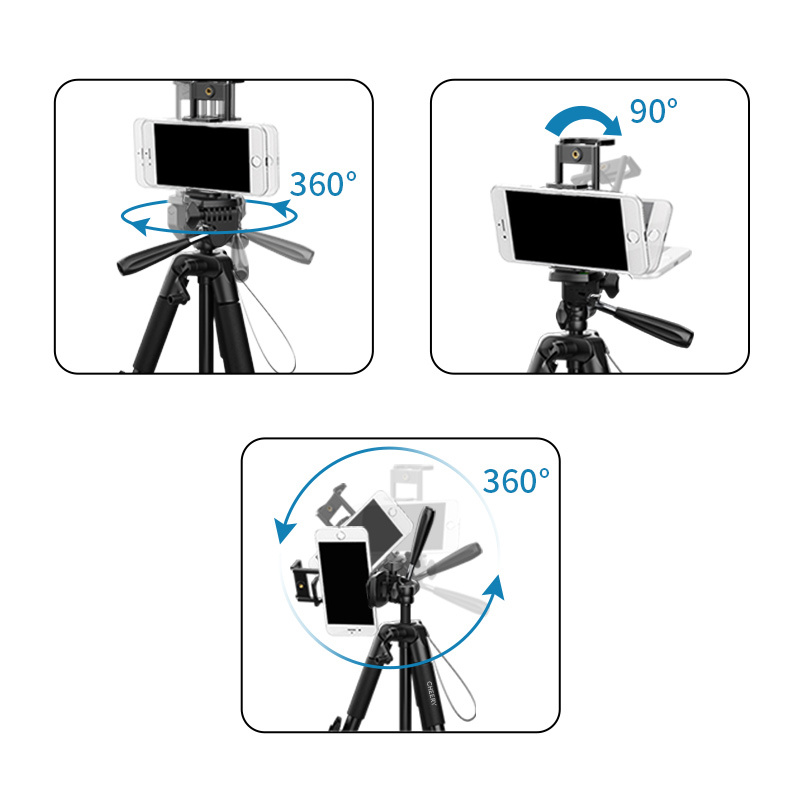 三脚 ビデオカメラ三脚 カメラ スマホ三脚 三脚付き 軽量 5段階伸縮 