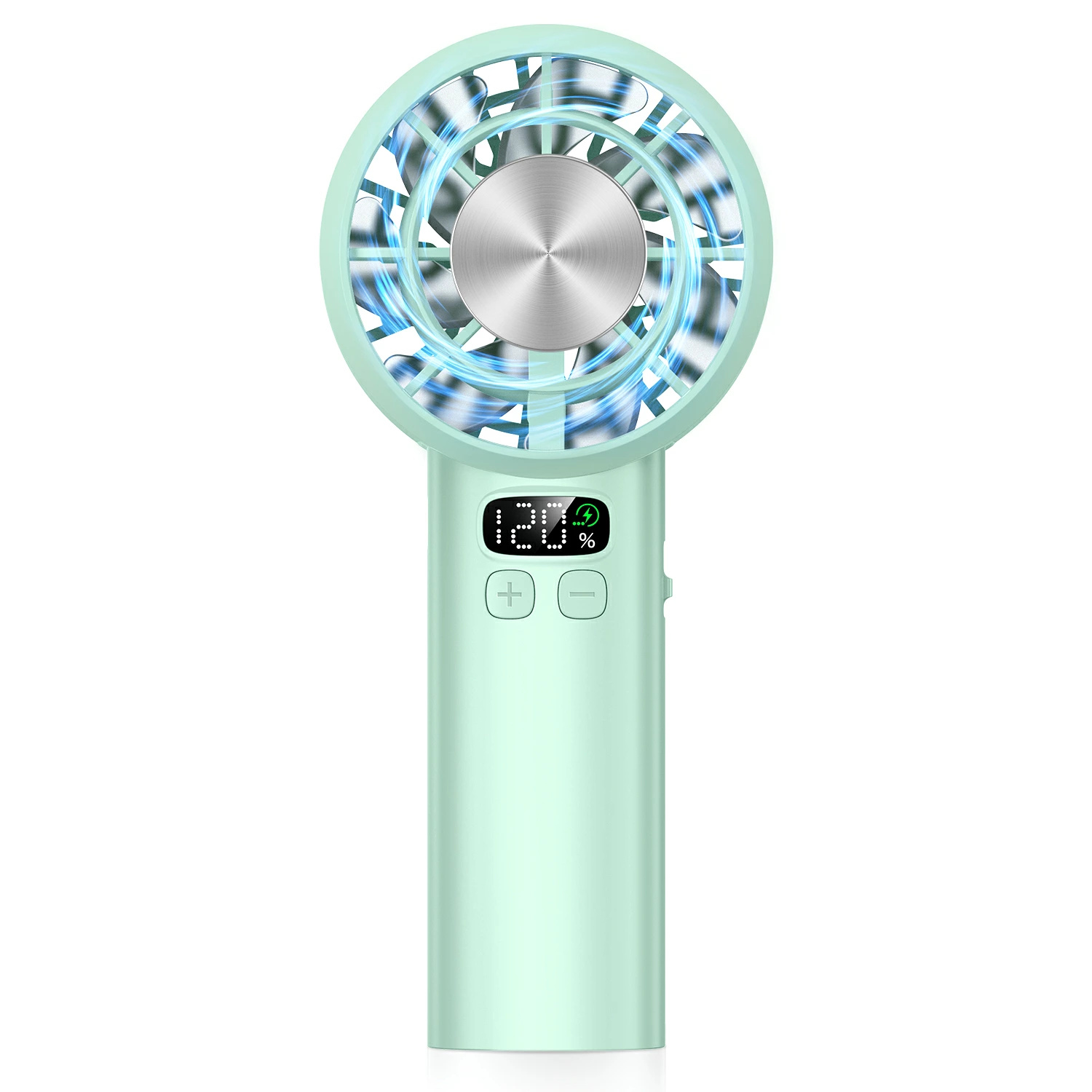 「2点購入で1点あたり1,380円」ハンディファン 携帯扇風機 冷却プレート 120段階 5000mAh 6000mAh クーラー 強風 冷却モード 扇風機 小型扇風機 ハンディ扇風機 | YUGOR | 03