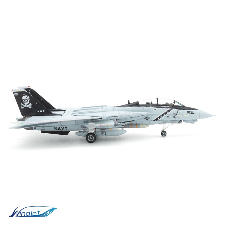 S14 エスワンフォー ダイキャストモデル 1/144 F-14 A トムキャット