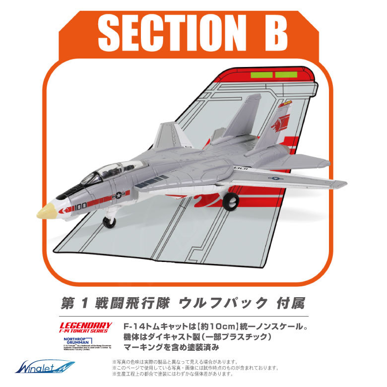 ザ・フライトデッキ シリーズ セクションB 1/200 アメリカ海軍 空母 エンタープライズ F-14 TOMCAT ウルフパック 付属  ダイキャスト製 模型 ジオラマ パネル : wt-fd-b : Winglet - 通販 - Yahoo!ショッピング