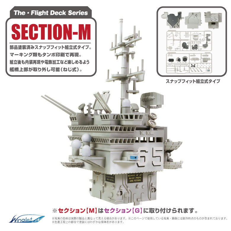 ザ・フライトデッキ シリーズ セクションM 1/200 アメリカ海軍 空母