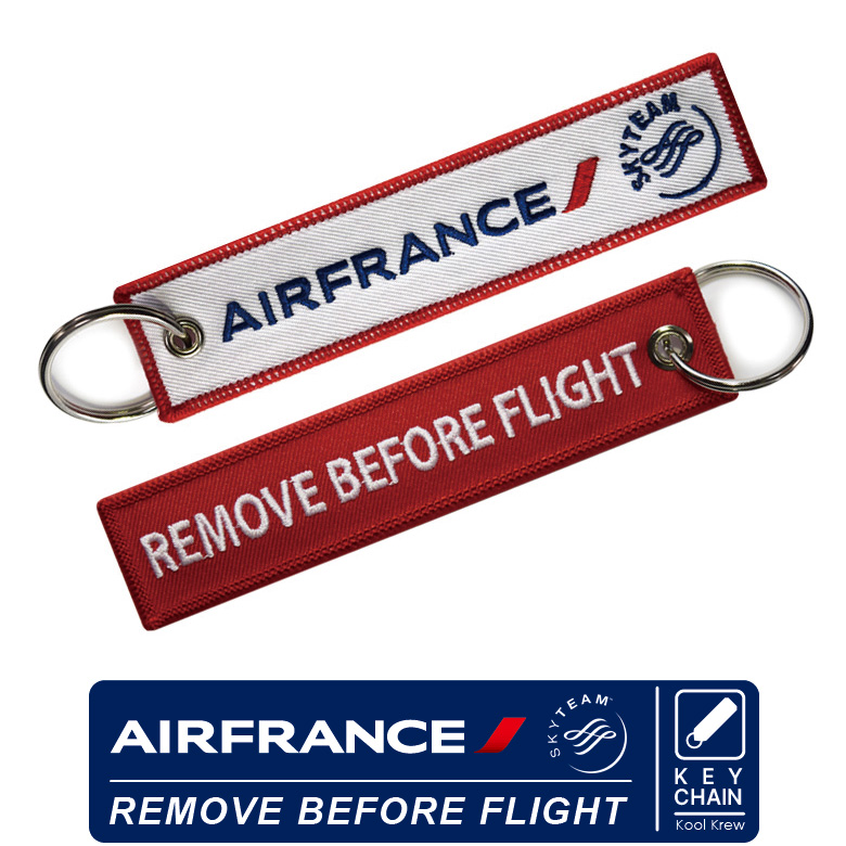 Kool Krew キーチェーン エールフランス AIRFRANCE REMOVE BEFORE