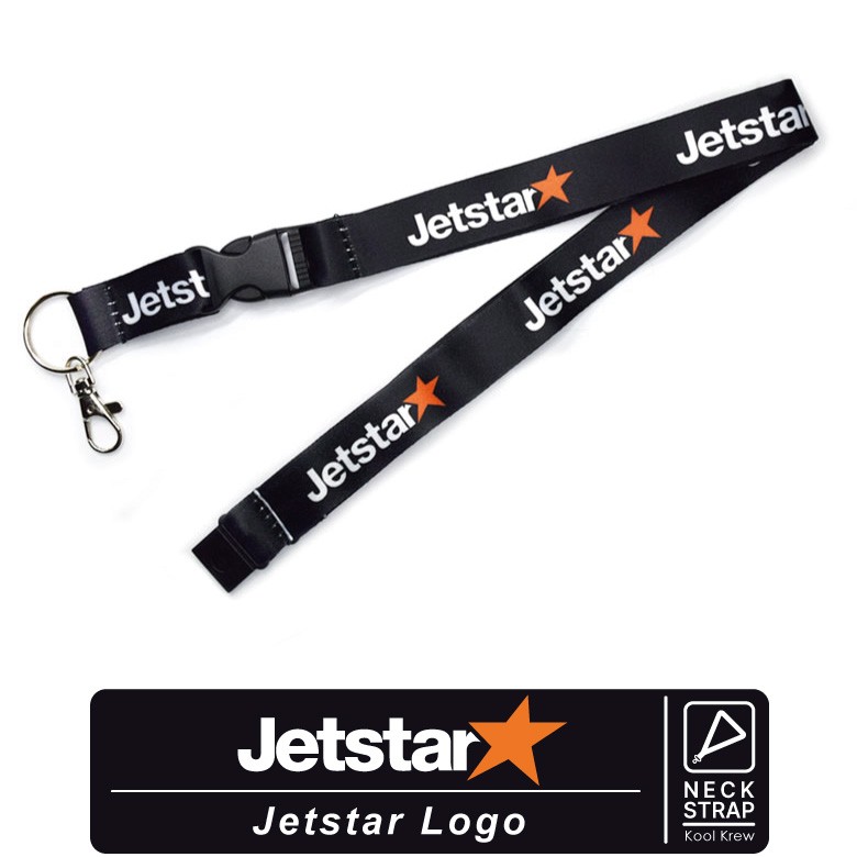 Kool Krew クールクルー ランヤード ネックストラップ ジェットスター 航空 Jetstar Airways JQ JST  セーフティコネクタ付 航空グッズ goods