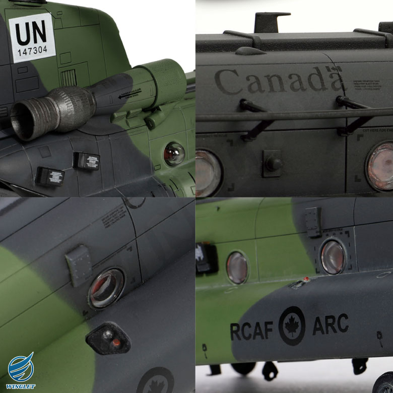 メタルプラウド ダイキャスト モデル 1/72 カナダ空軍 CH-147F