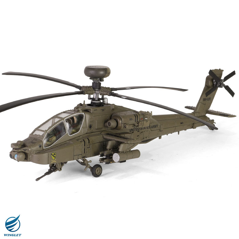 1 72 AH-64D アパッチ ロングボウ スケールモデル - ミリタリー