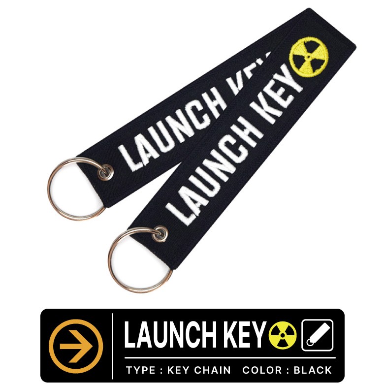 MaisonMargiela ブラック タグ ランヤード キーチェーン TAG KEY RING WITH LACE | Maison Margiela(メゾン マルジェラ