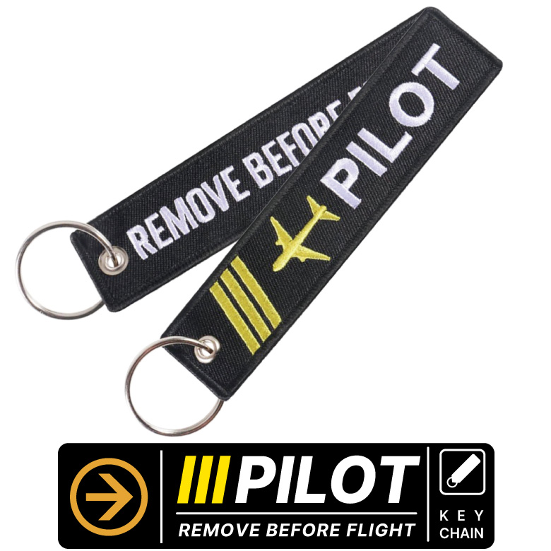 PILOT パイロット REMOVE BEFORE FLIGHT フライトタグ カラー ブラック