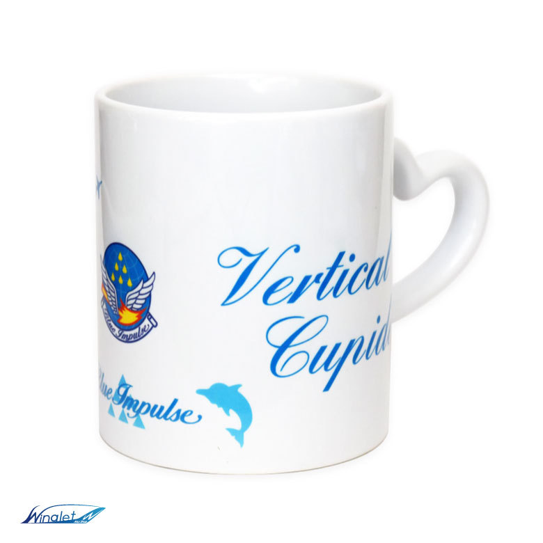 航空自衛隊 ブルーインパルス マグカップ バーティカル キューピッド