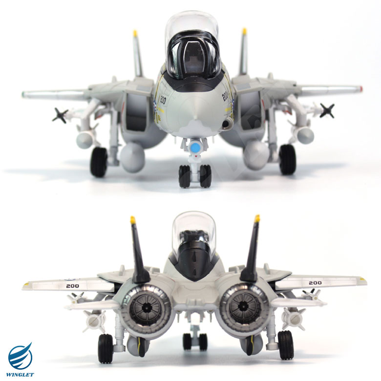 F-14 TOMCAT VF-84 Jolly Rogers Ver デフォルメ ダイキャスト モデル