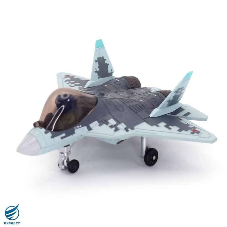 Qver ロシア航空宇宙軍 Su-57 ステルス 戦闘機 デフォルメ ダイ