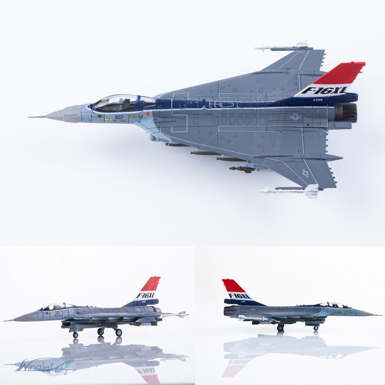 ダイキャストモデル 1/144 F-16XL Prototype XL-1 75-0749 スケール 