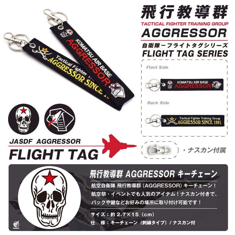 飛行教導隊(アグレッサー)ウイングマーク(新品、未着用) 絶版 AGR