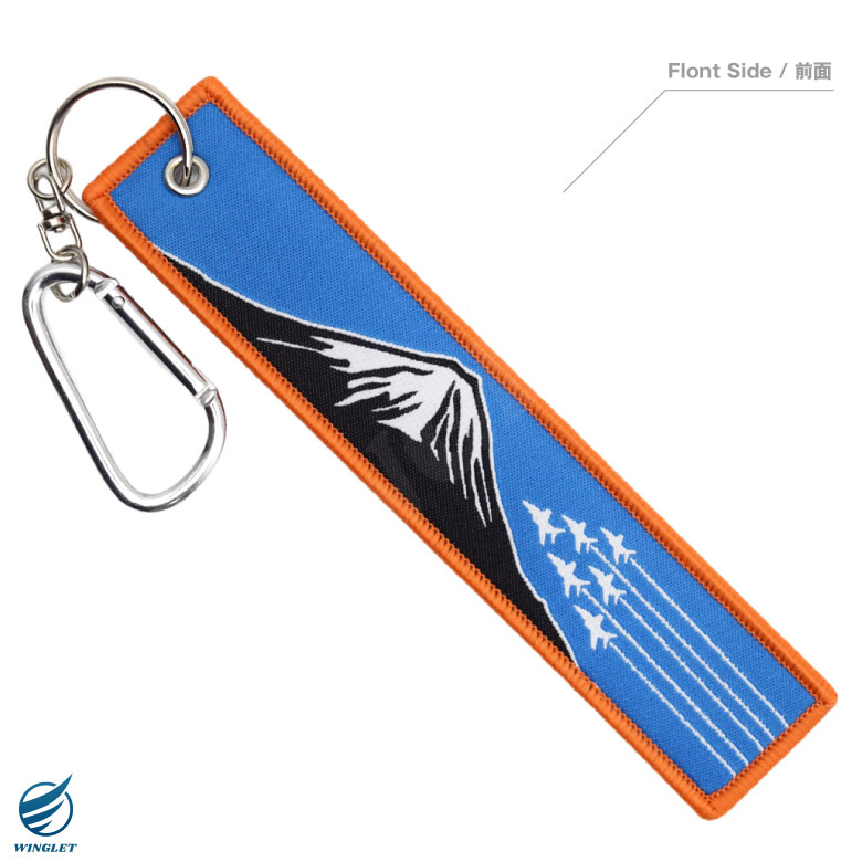 航空自衛隊 ブルーインパルス ブルーマニア タグ キーホルダー JASDF