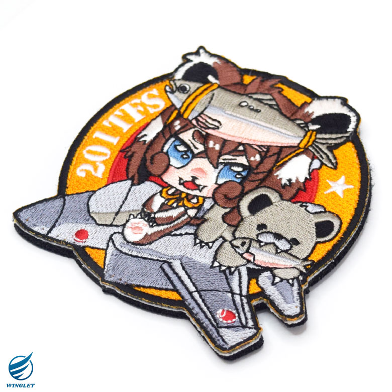 航空自衛隊 201飛行隊 キャラクター まもり娘 おすわり 千歳いち