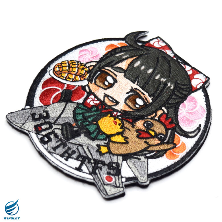 航空自衛隊 第305飛行隊 キャラクター まもり娘 おすわり 新田原小梅