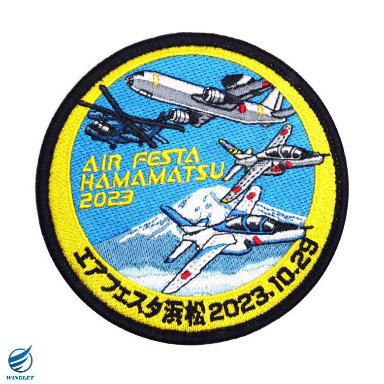 航空自衛隊 浜松基地 航空祭 2023 来場記念 限定 パッチ ブルー
