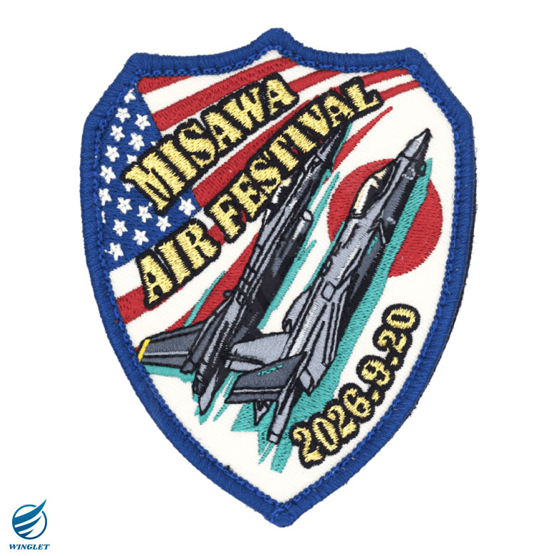 米空軍 AFOSI 第623分遣隊 三沢基地 特別捜査官 バッジ 航空自衛隊 三沢基地航空祭 2026 来場記念 限定 パッチ 刺繍 ワッペン