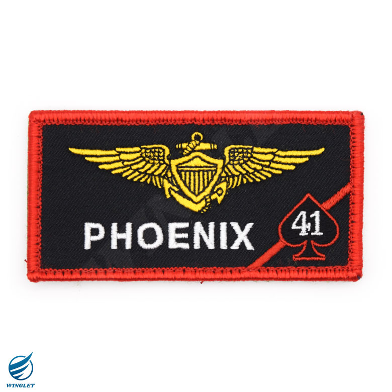 聖闘士星矢 フェニックス一輝 刺繍ベルクロパッチ 約10cm wa-phoenix01