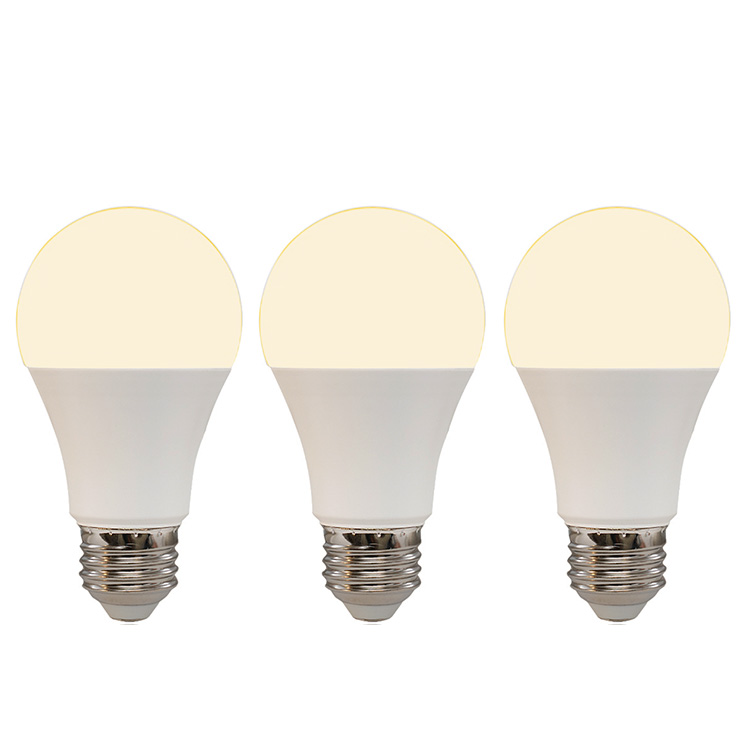 3個セット LED電球 口金E26 60W相当 電球色 昼白色 3000K 6000K 直径