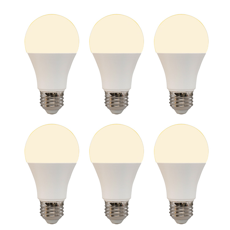 6個セット LED電球 E26 60W相当 電球色 昼白色 3000K 6000K 直径60mm