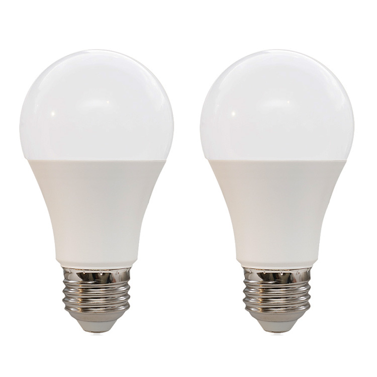 2個セット LED電球 口金E26 60W相当 電球色 昼白色 3000K 6000K 直径