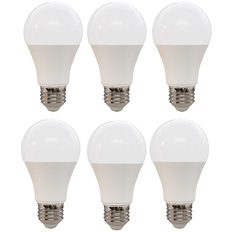 6個セット LED電球 E26 60W相当 電球色 昼白色 3000K 6000K 直径60mm