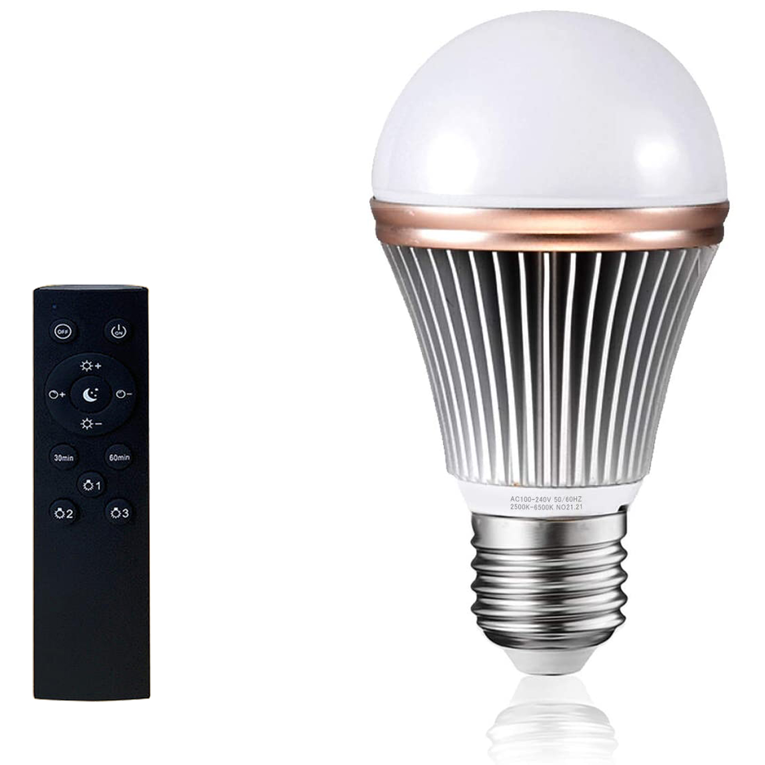 LED電球×1 リモコン×1付き】LED電球 調光 調色 E26 100W相当