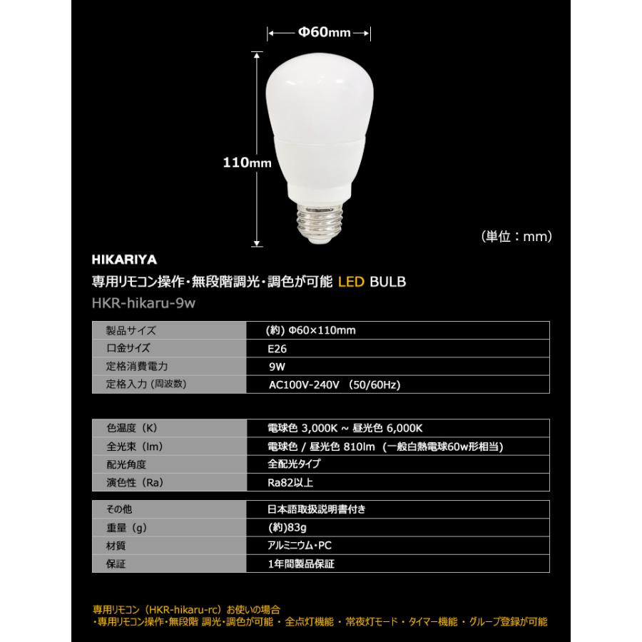 【調光 調色電球4個+器具4個+リモコン1個セット】ダクトレール用 スポットライト E26 照明器具 LED電球 E26 60W ライティングレール用