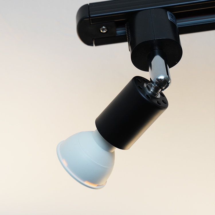 スポットライト器具1個 ＋ LED電球1個セット ダクトレール用 スポット