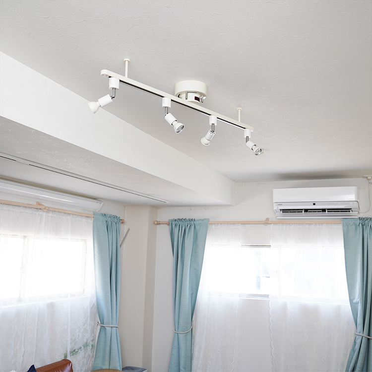 スポットライト器具1個 ＋ LED電球1個セット ダクトレール用 スポット