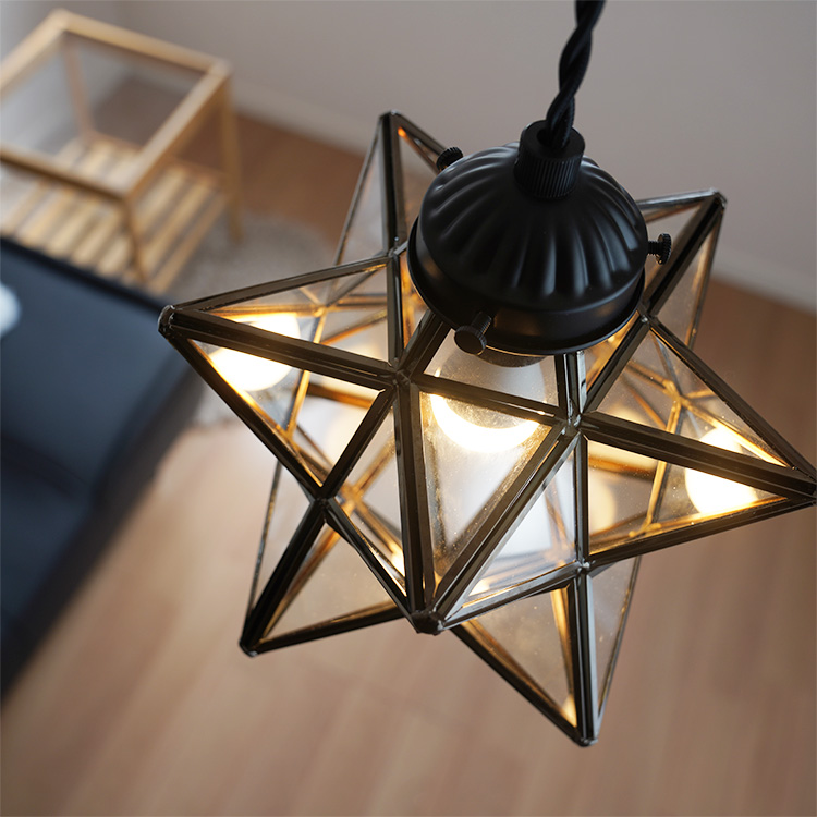 星型ペンダントライト LED（シーリングライト、天井照明）｜照明、電球
