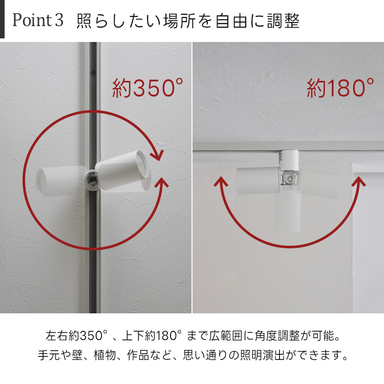 スポットライト器具1個 ＋ LED電球1個セット E11 電球色 昼光色 1灯