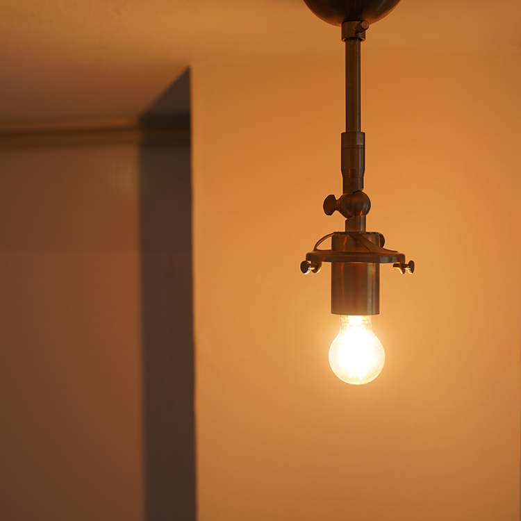 調光器対応 口金E17 丸型 LED電球 クリアガラス 電球色2400K 25w形