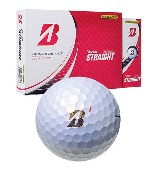 即納 ブリヂストン スーパーストレート ゴルフボール １ダース（１２球） 2023年モデル SUPER STRAIGHT｜winning-golf｜03