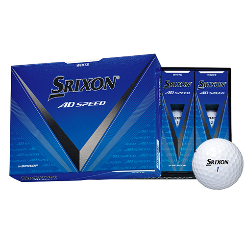 即納 ダンロップ SRIXON スリクソン AD SPEED 3 ゴルフボール 1ダース（12球入り） 2024年モデル ADスピード DUNLOP