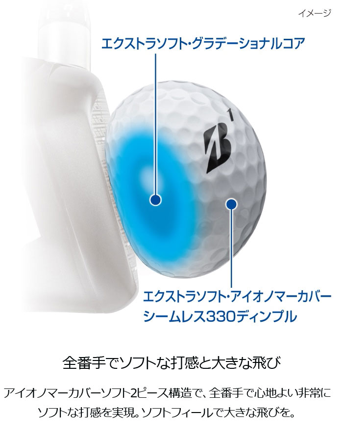 BRIDGESTONE GOLF （即納）ブリヂストン エクストラソフト ゴルフ