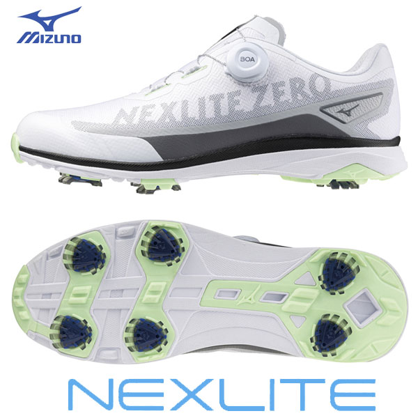 【新品・未使用】メンズ ゴルフシューズ ミズノ ネクスライトゼロIGボア MIZUNO（ミズノ） （NEW） ネクスライトゼロ IG ボア メンズ スパイク
