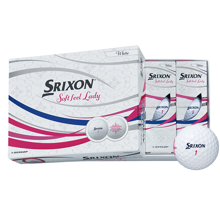 ダンロップ SRIXON スリクソン SOFT FEEL LADY １ダース（１２球） 2021年モデル DUNLOP レディースゴルフボール｜winning-golf｜02