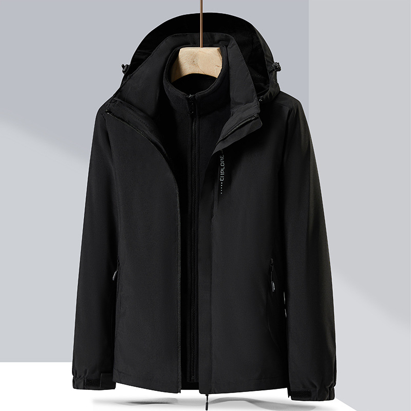 マウンテンパーカー メンズ ジャケット 登山服 防水 防風 3way 暖かい