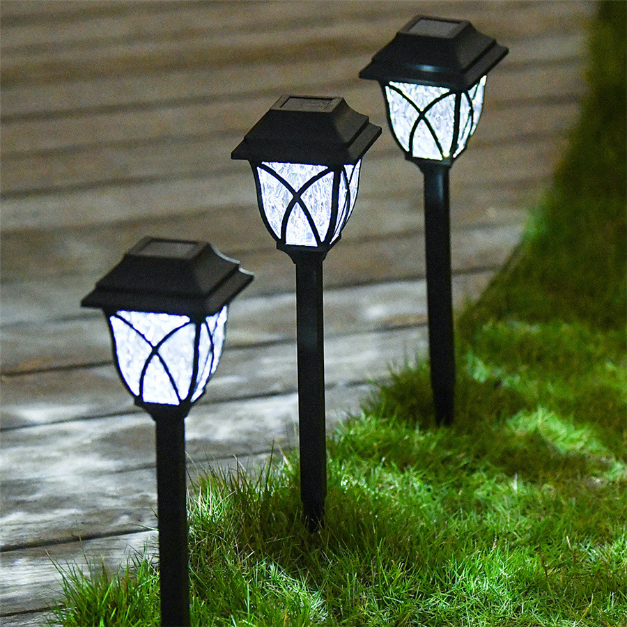 ソーラーライト ガーデン 6個セット 埋め込み センサー 屋外 防水 広角 明るい LED 自動点灯 自動消灯 庭 節電 駐車場 防犯 玄関 夜間 爆買 |  | 01