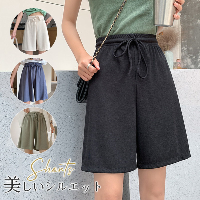ベージュ ショートパンツ ウエストゴム 楽天市場】SUNNY-SHOP ショートパンツ レディース 綿 薄手