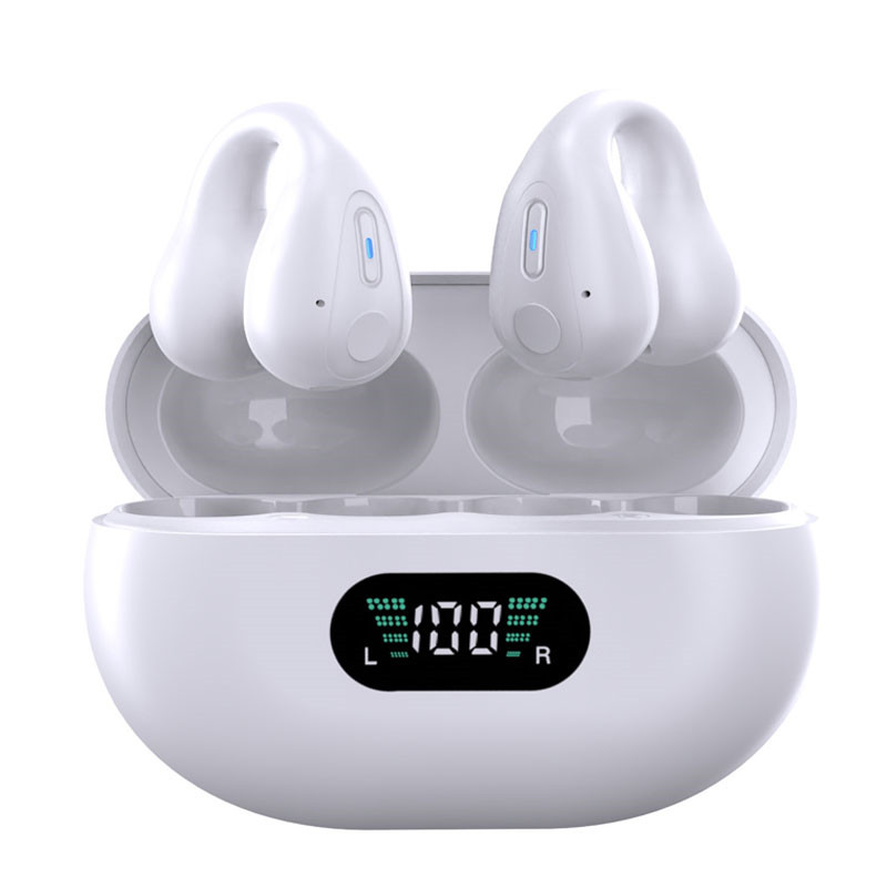 骨伝導イヤホン ワイヤレスイヤホン 片耳/両耳 Bluetooth 5.3 ブルートゥースイヤホン 瞬間接続 Hi-Fi高音 通話可能 マイク内蔵 |  | 02