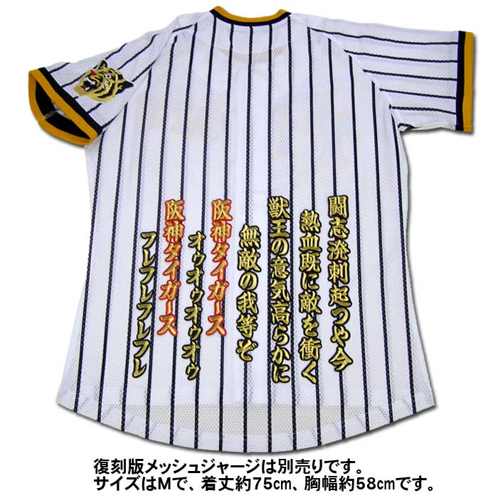 ☆送料無料☆阪神 タイガース 六甲おろし 2 白 刺繍 ワッペン