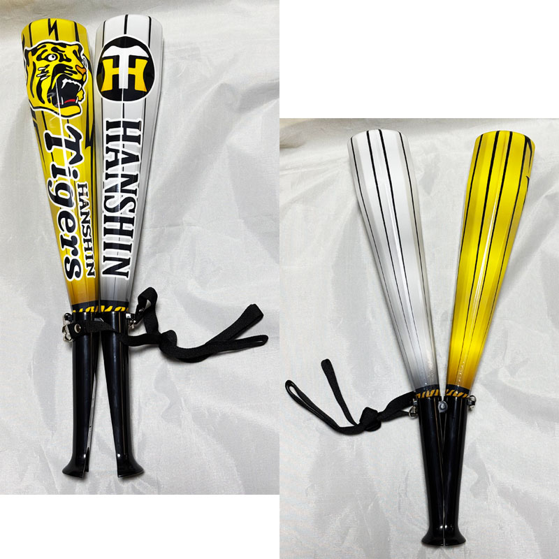 阪神タイガースVメガバット（黄×白） : ショップインパクトヤフー店